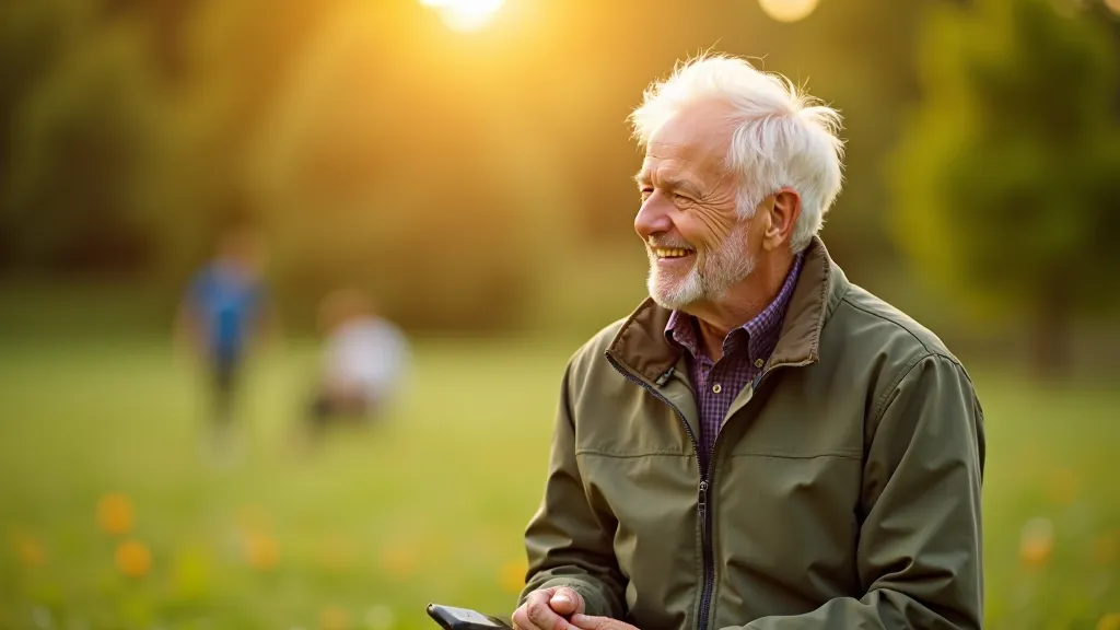Seniori staigā mierīgā dabasmācības takā, veselīga outdoor aktivitāte